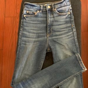 Zara High Rise Skinny Jeans Excellent Condition